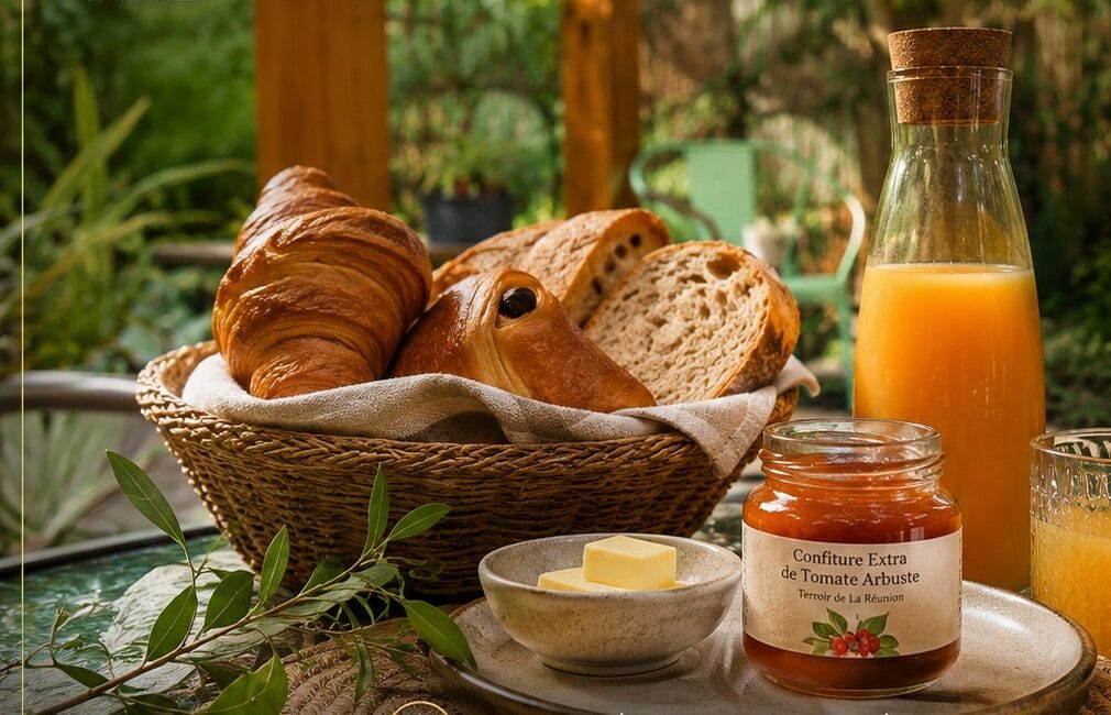 Petit-déjeuner tropical et saveurs Péi à l'Étang-Salé, La Réunion